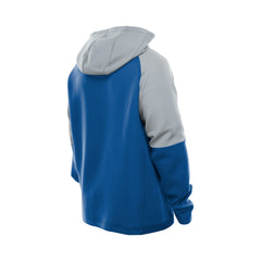 Detroit Lions New Era Combine Authentic Color Block Raglan Pullover Hoodie Blue - NFL