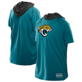 Jacksonville Jaguars New Era Combine Authentic Hooded Raglan Short-Sleeve T-Shirt Teal - NFL