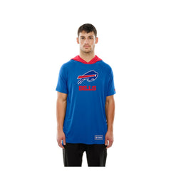 Buffalo Bills New Era Combine Authentic Hooded Raglan Short-Sleeve T-Shirt Royal - NFL