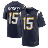 Ladd McConkey Los Angeles Chargers Alternate Super Chargers Game Player Jersey Navy - Nike