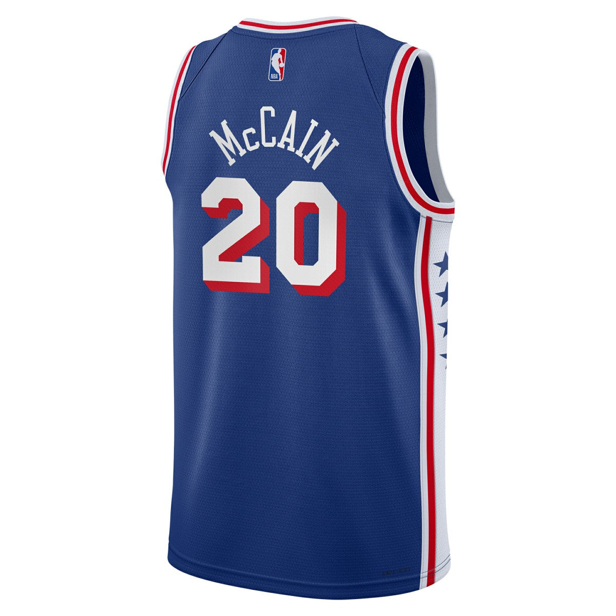 Jared McCain Philadelphia 76ers Youth Swingman Jersey - Icon Edition - Royal | NBA Jerseys