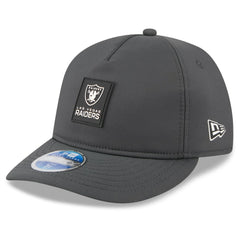 Las Vegas Raiders New Era 2025 Sideline Cold Weather Retro Crown 59FIFTY Fitted Hat Charcoal - NFL