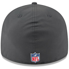 Carolina Panthers New Era 2025 Sideline Cold Weather Retro Crown 59FIFTY Fitted Hat Charcoal - NFL