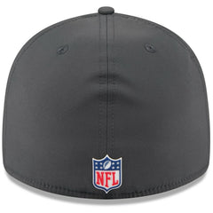 Cleveland Browns New Era 2025 Sideline Cold Weather Retro Crown 59FIFTY Fitted Hat Charcoal - NFL