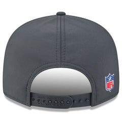 New Orleans Saints New Era 2025 Sideline Cold Weather Split Panel 9FIFTY Snapback Hat Charcoal - NFL