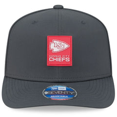 Kansas City Chiefs New Era 2025 Sideline Cold Weather 9SEVENTY Adjustable Hat Charcoal - NFL