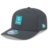 Miami Dolphins New Era 2025 Sideline Cold Weather 9SEVENTY Adjustable Hat Charcoal - NFL
