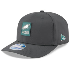 Philadelphia Eagles New Era 2025 Sideline Cold Weather 9SEVENTY Adjustable Hat Charcoal - NFL