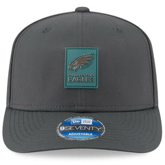 Philadelphia Eagles New Era 2025 Sideline Cold Weather 9SEVENTY Adjustable Hat Charcoal - NFL