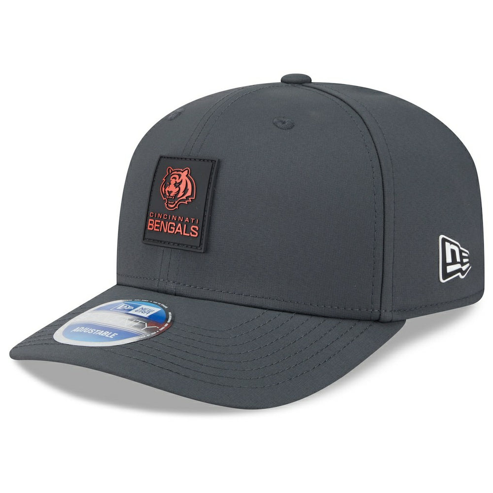 Cincinnati Bengals New Era 2025 Sideline Cold Weather 9SEVENTY Adjustable Hat Charcoal - NFL