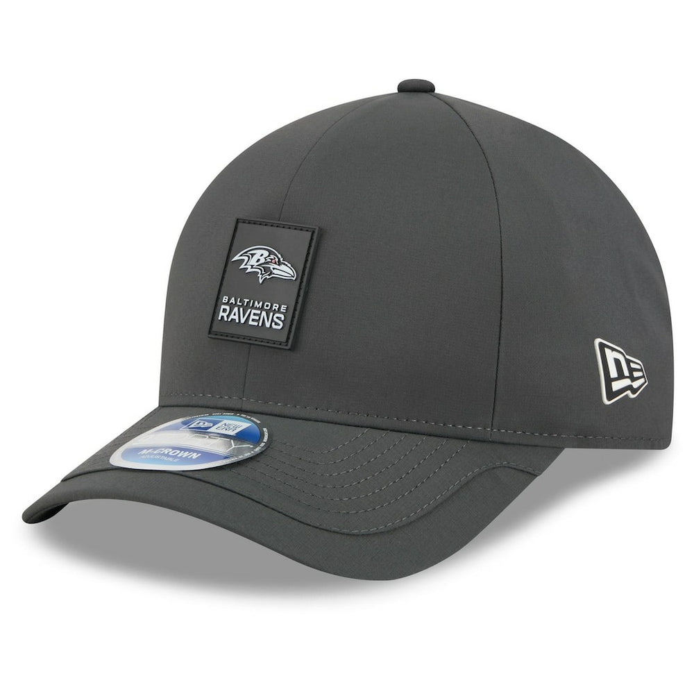 Baltimore Ravens New Era 2025 Sideline Cold Weather 9FORTY M-Crown Adjustable Hat Charcoal - NFL