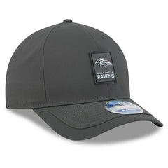 Baltimore Ravens New Era 2025 Sideline Cold Weather 9FORTY M-Crown Adjustable Hat Charcoal - NFL