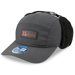Cincinnati Bengals New Era 2025 Sideline Cold Weather Runner Dog Ear Adjustable Hat Charcoal - NFL