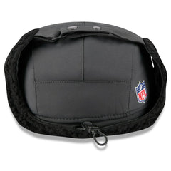 New Orleans Saints New Era 2025 Sideline Cold Weather Runner Dog Ear Adjustable Hat Charcoal - NFL