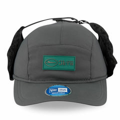 New York Jets New Era 2025 Sideline Cold Weather Runner Dog Ear Adjustable Hat Charcoal - NFL