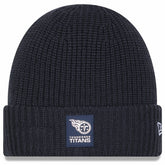 Tennessee Titans New Era 2025 Sideline Cold Weather Cuffed Knit Hat Charcoal - NFL