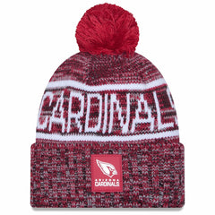 Arizona Cardinals New Era 2025 Sideline Cold Weather Cuffed Knit Hat with Pom Cardinal - NFL