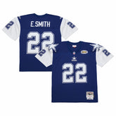 Emmitt Smith Dallas Cowboys 1995 Legacy Replica Jersey Navy - Mitchell & Ness