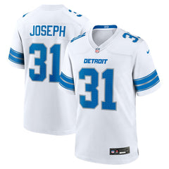Kerby Joseph Detroit Lions Game Jersey White - Nike
