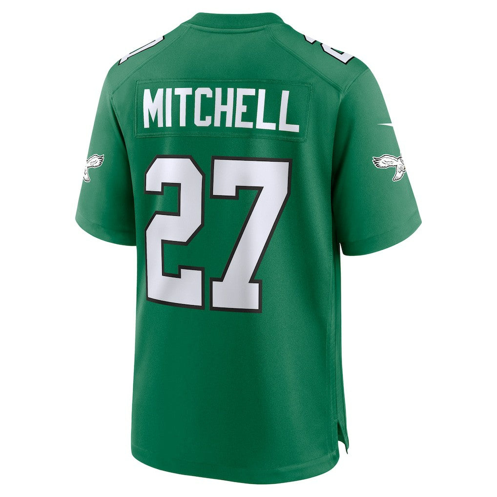 Quinyon Mitchell Philadelphia Eagles Alternate Game Jersey - Kelly Green | NFL Jerseys