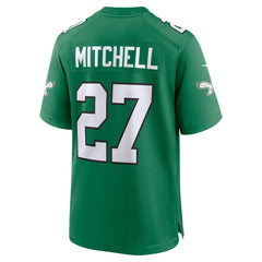 Quinyon Mitchell Philadelphia Eagles Alternate Game Jersey Kelly Green - Nike