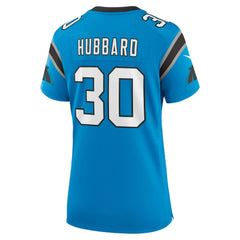 Chuba Hubbard Carolina Panthers Women's Alternate Game Jersey Blue - Nike
