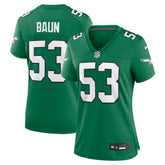 Zack Baun Philadelphia Eagles Women's Alternate Game Jersey Kelly Green - Nike