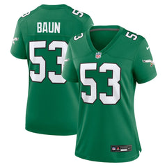 Zack Baun Philadelphia Eagles Women's Alternate Game Jersey Kelly Green - Nike