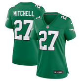 Quinyon Mitchell Philadelphia Eagles Women's Alternate Game Jersey Kelly Green - Nike