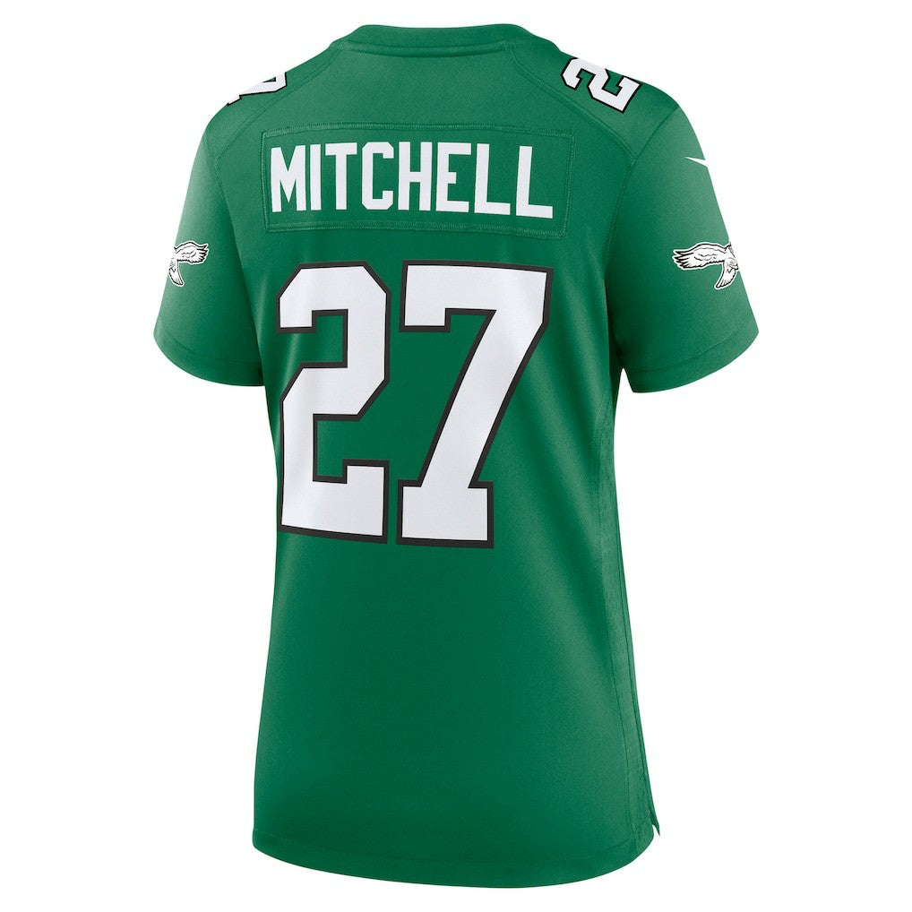 Quinyon Mitchell Philadelphia Eagles Women's Alternate Game Jersey - Kelly Green | NFL Jerseys