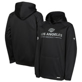 Los Angeles Kings - Fanatics Youth Authentic Pro Rink Raglan Hoodie Black