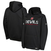 New Jersey Devils - Fanatics Youth Authentic Pro Rink Raglan Hoodie Black