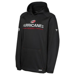 Carolina Hurricanes - Fanatics Youth Authentic Pro Rink Raglan Hoodie Black