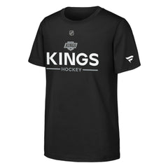 Los Angeles Kings - Fanatics Youth Authentic Pro Wordmark T-Shirt Black