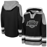 Los Angeles Kings - Outerstuff Youth Ageless Must Have Home V-Neck Hoodie Black