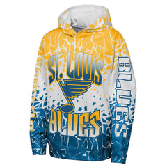 St. Louis Blues - Outerstuff Youth Frozen Frenzy Hoodie Gold