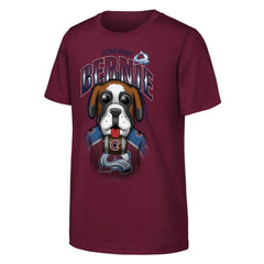 Colorado Avalanche - Outerstuff Youth Mascot Highlight T-Shirt Burgundy