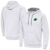 Dallas Stars - Antigua St. Patrick's Day Victory Pullover Hoodie White
