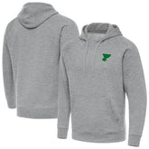 St. Louis Blues - Antigua St. Patrick's Day Victory Pullover Hoodie Heather Gray