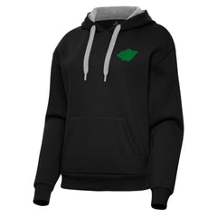 Minnesota Wild - Antigua Women's St. Patrick's Day Victory Pullover Hoodie Black