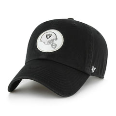Las Vegas Raiders '47 Hard Hat Clean Up Adjustable Hat Black - 47 brand