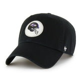 Baltimore Ravens '47 Hard Hat Clean Up Adjustable Hat Black - 47 brand