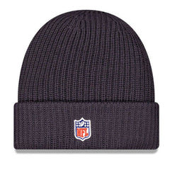Dallas Cowboys New Era 2025 Sideline Cold Weather Cuffed Knit Hat Charcoal - NFL