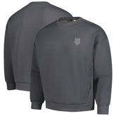 USMNT Levelwear Luxe Signature Lineage Tri-Blend Pullover Sweatshirt - Gray