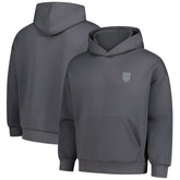 USMNT Levelwear Luxe Signature Tri-Blend Pullover Hoodie - Gray