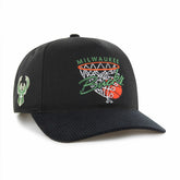 47 brand - Milwaukee Bucks '47 Nothing But Net Hitch Adjustable Hat - Black