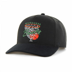 47 brand - Milwaukee Bucks '47 Nothing But Net Hitch Adjustable Hat - Black