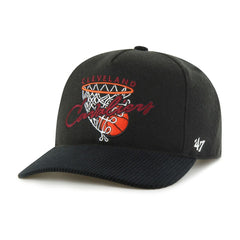 47 brand - Cleveland Cavaliers '47 Nothing But Net Hitch Adjustable Hat - Black