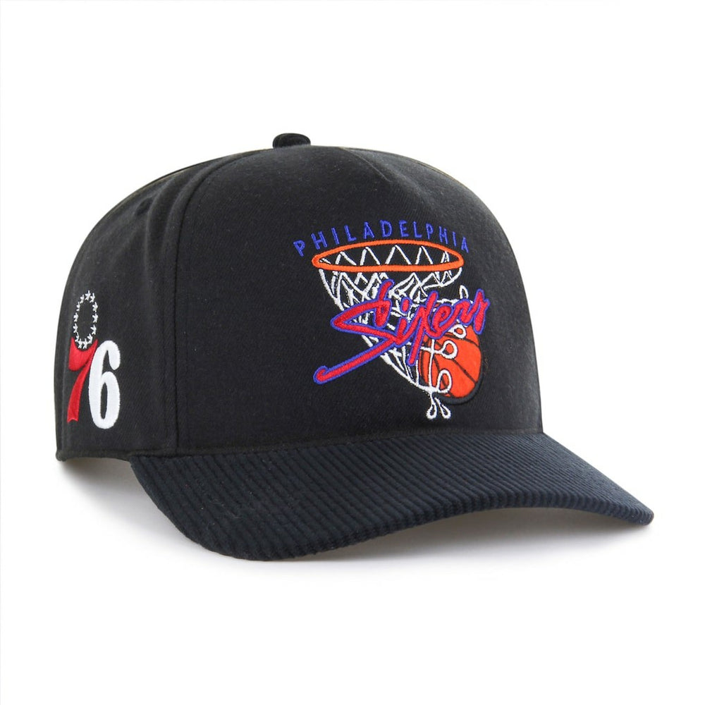 47 brand - Philadelphia 76ers '47 Nothing But Net Hitch Adjustable Hat - Black