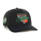 47 brand - Boston Celtics '47 Nothing But Net Hitch Adjustable Hat - Black
